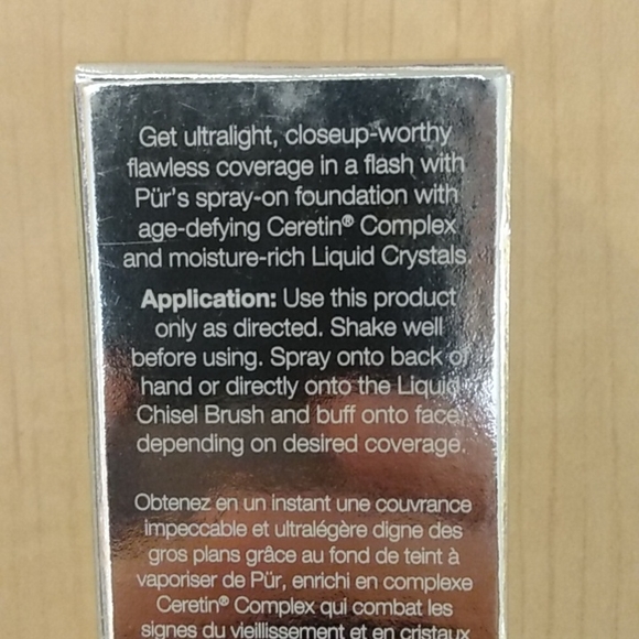 PUR Liquid Veil 4 in 1 Spray Foundation 90ml Light - Picture 6 of 11